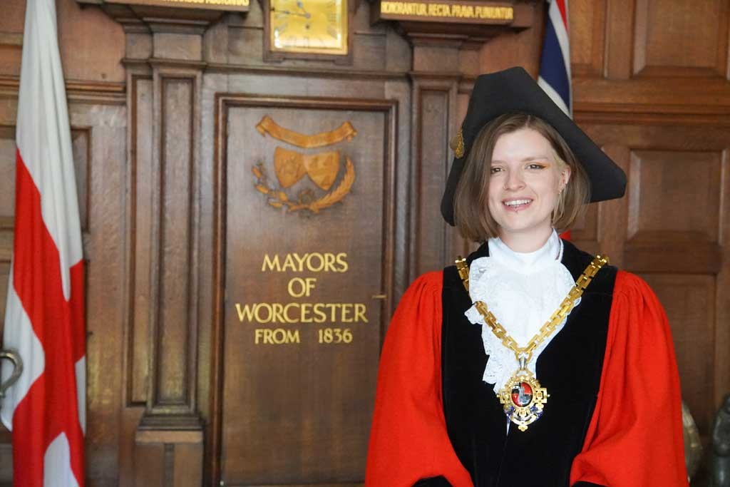 Photo of The Festival is Opened by The Mayor of Worcester