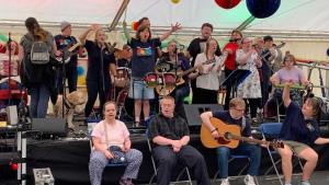 Photo of the artist Worcester Snoezelen Rock School Band