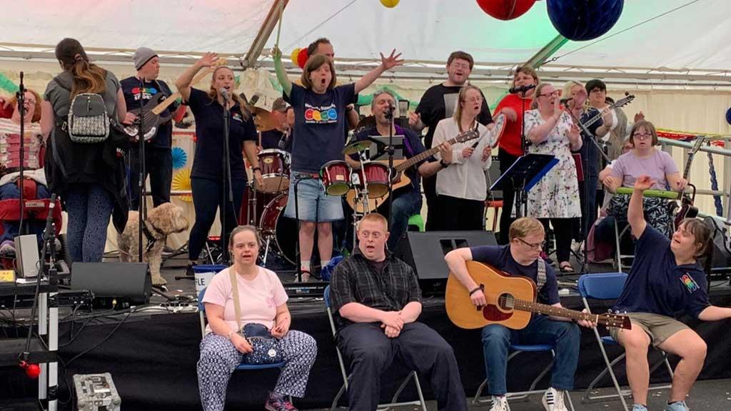 Photo of Worcester Snoezelen Rock School Band
