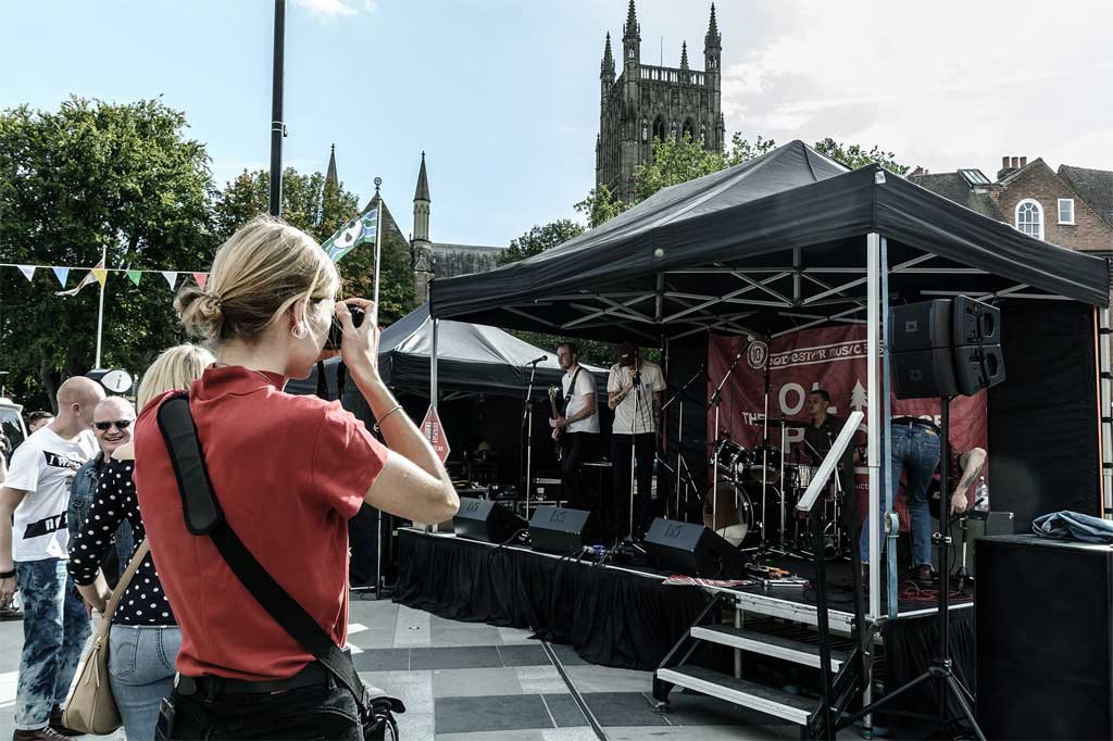 Cathedral Square - The Worcester BID Stage