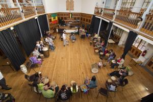 Drumming Workshop - photo by Dave Grub