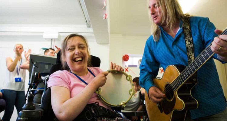 Music therapy at The Myriad Centre